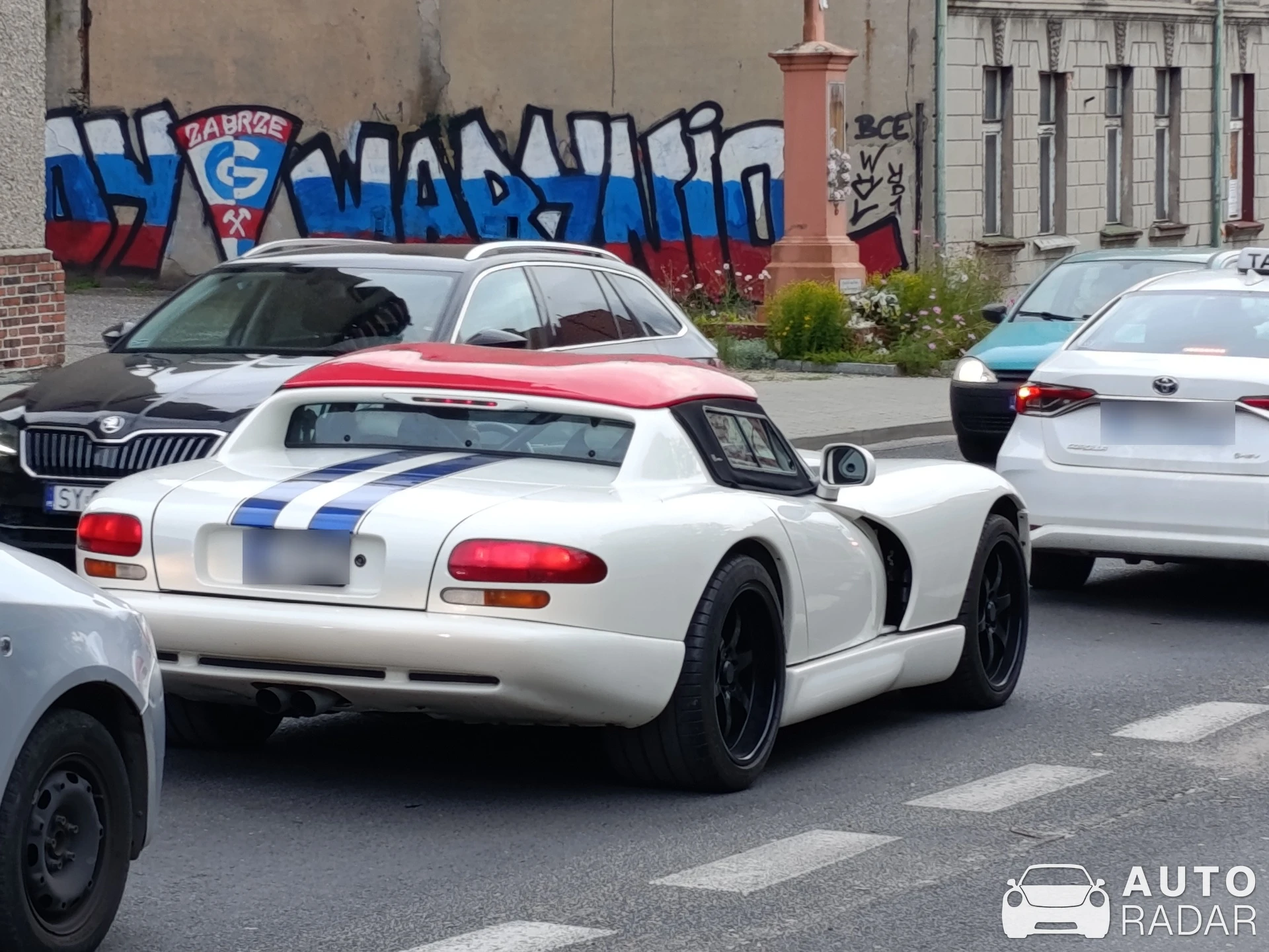 Dodge Viper RT/10 spotted in Zabrze