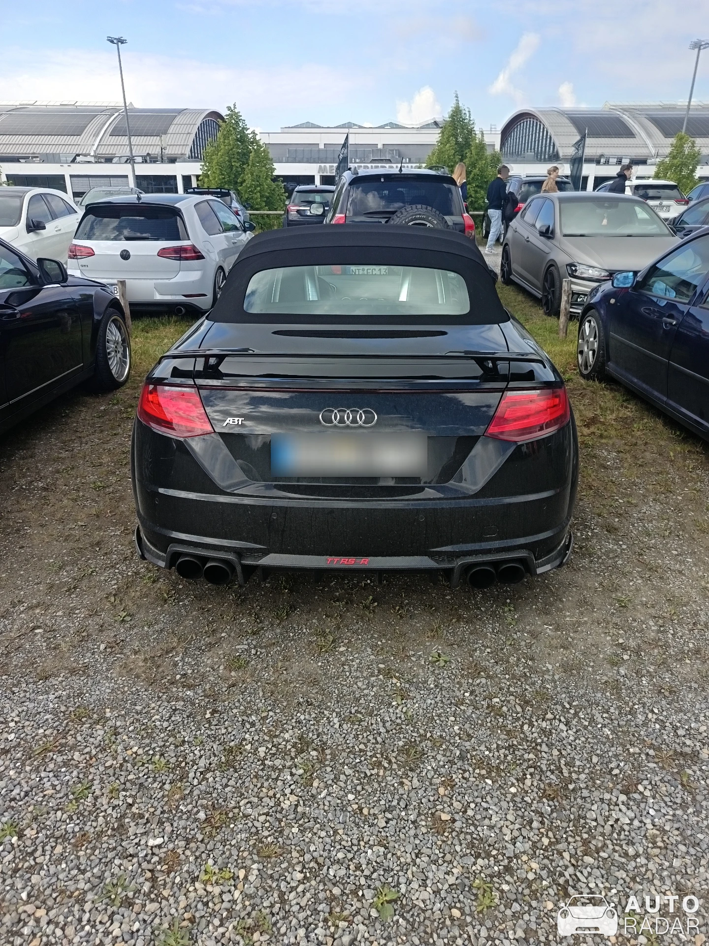 Audi ABT TT-RS-R spotted in Friedrichshafen