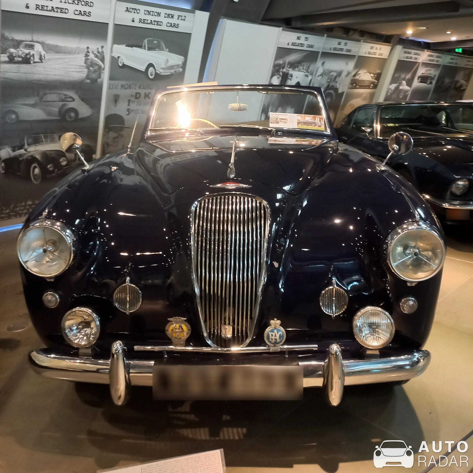 Lagonda 3-Litre Drophead Coupe spotted in Athina