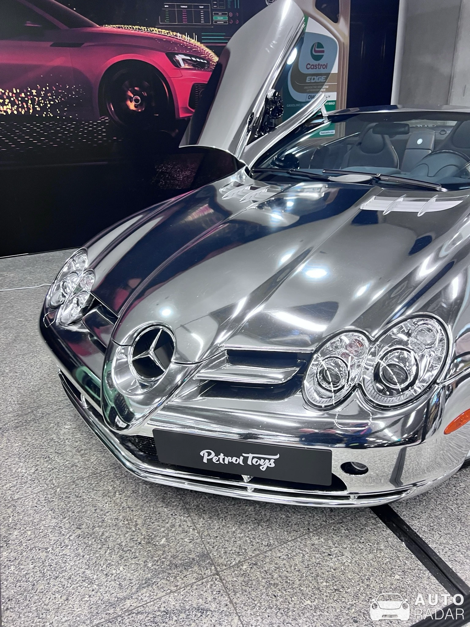 Mercedes-Benz SLR McLaren Roadster 722 S spotted in Warszawa, Poland
