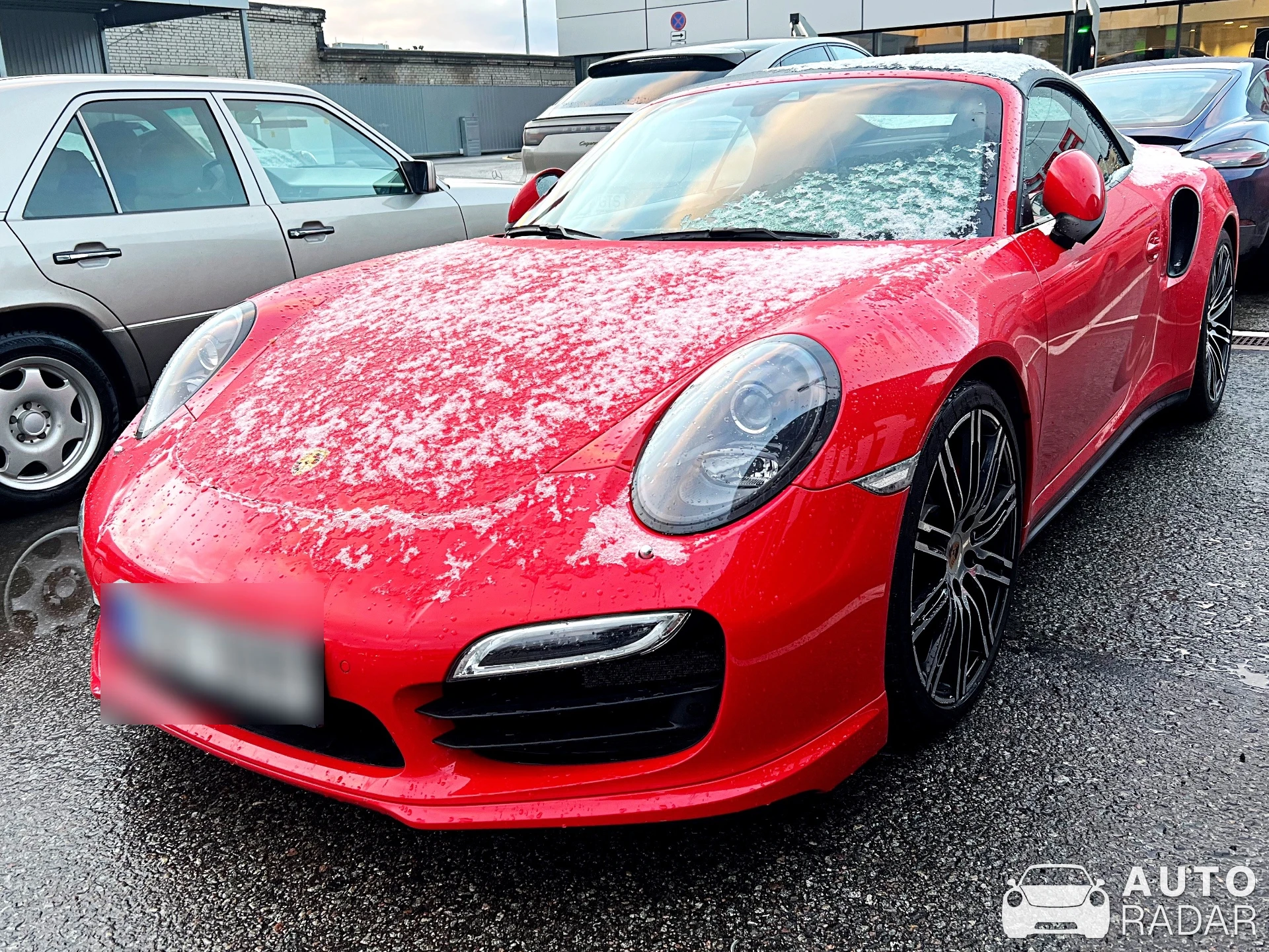 Porsche 991 Turbo Cabriolet MkI spotted in Tallinn, Эстония