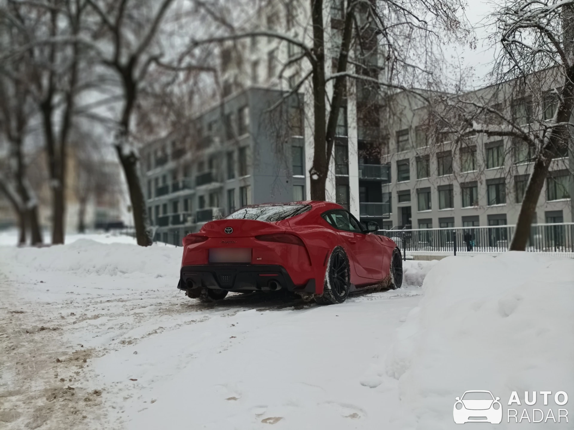 Toyota Supra A90 spotted in Vilnius, Lithuania