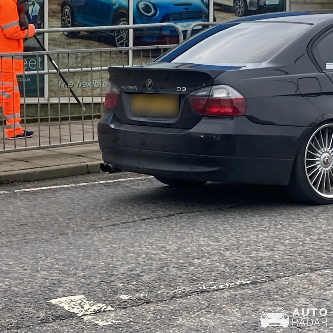 Alpina D3 BiTurbo Coupé spotted