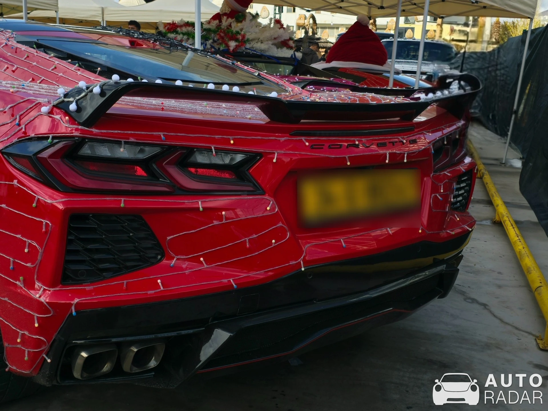 Chevrolet Corvette C8 Stingray spotted in Bayraklı, Türkiye