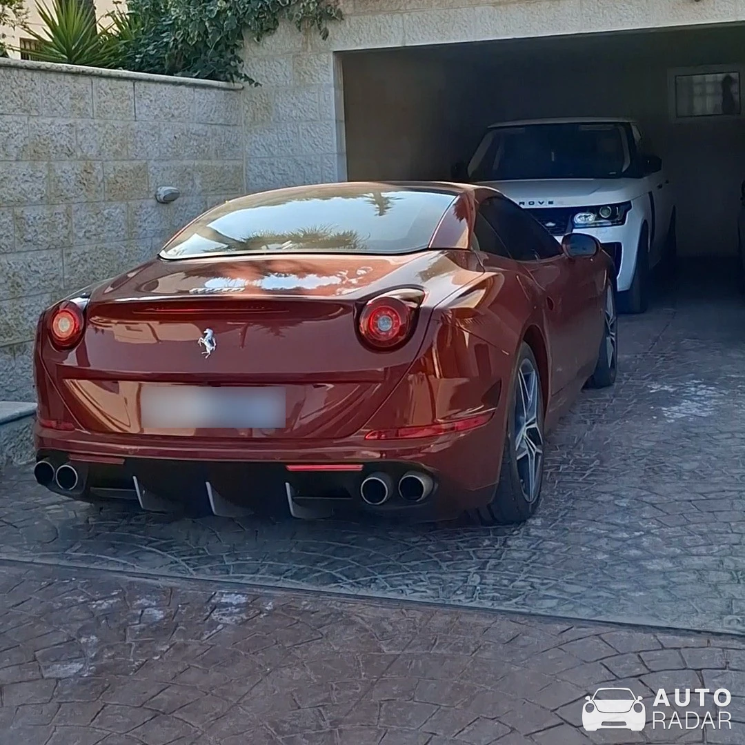 Ferrari California spotted in Amman, Jordan