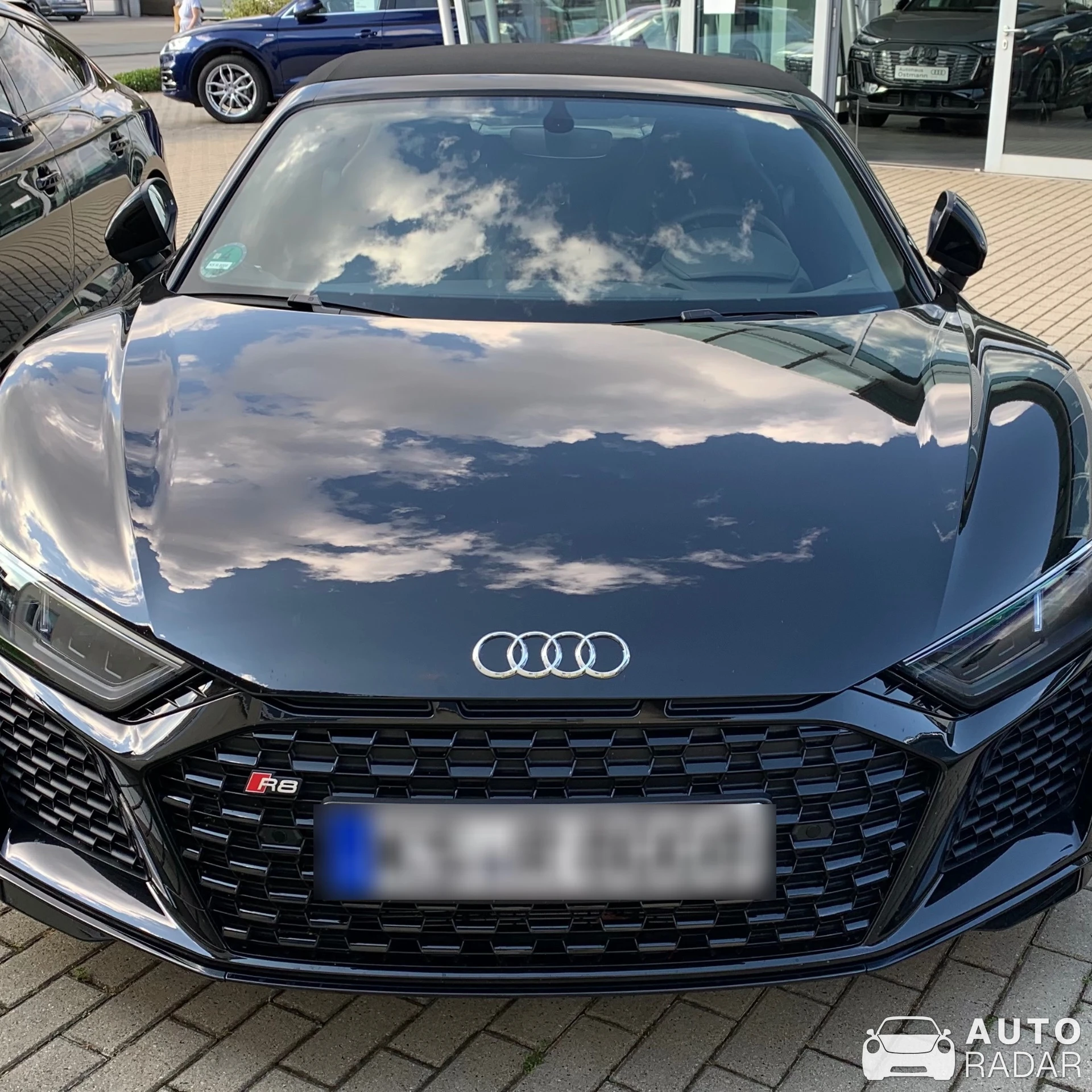 Audi R8 V10 Spyder spotted in Wolfhagen, Germany
