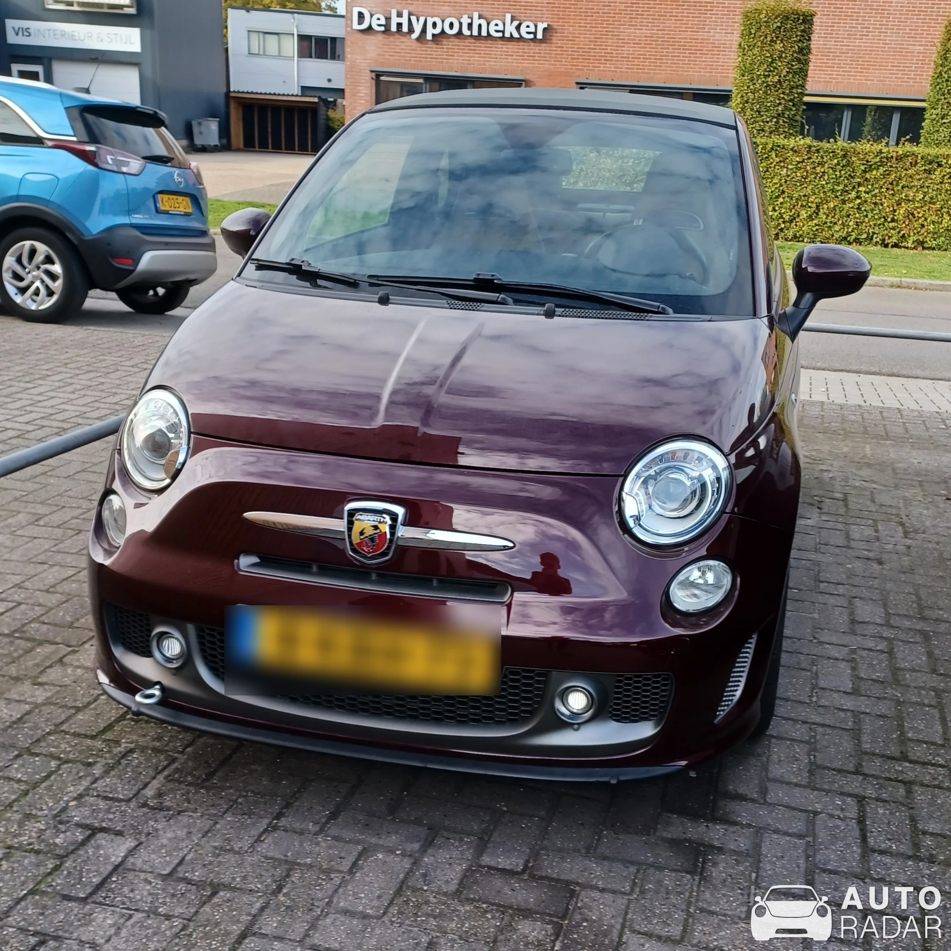 Abarth 695 Tributo Maserati spotted in , Netherlands
