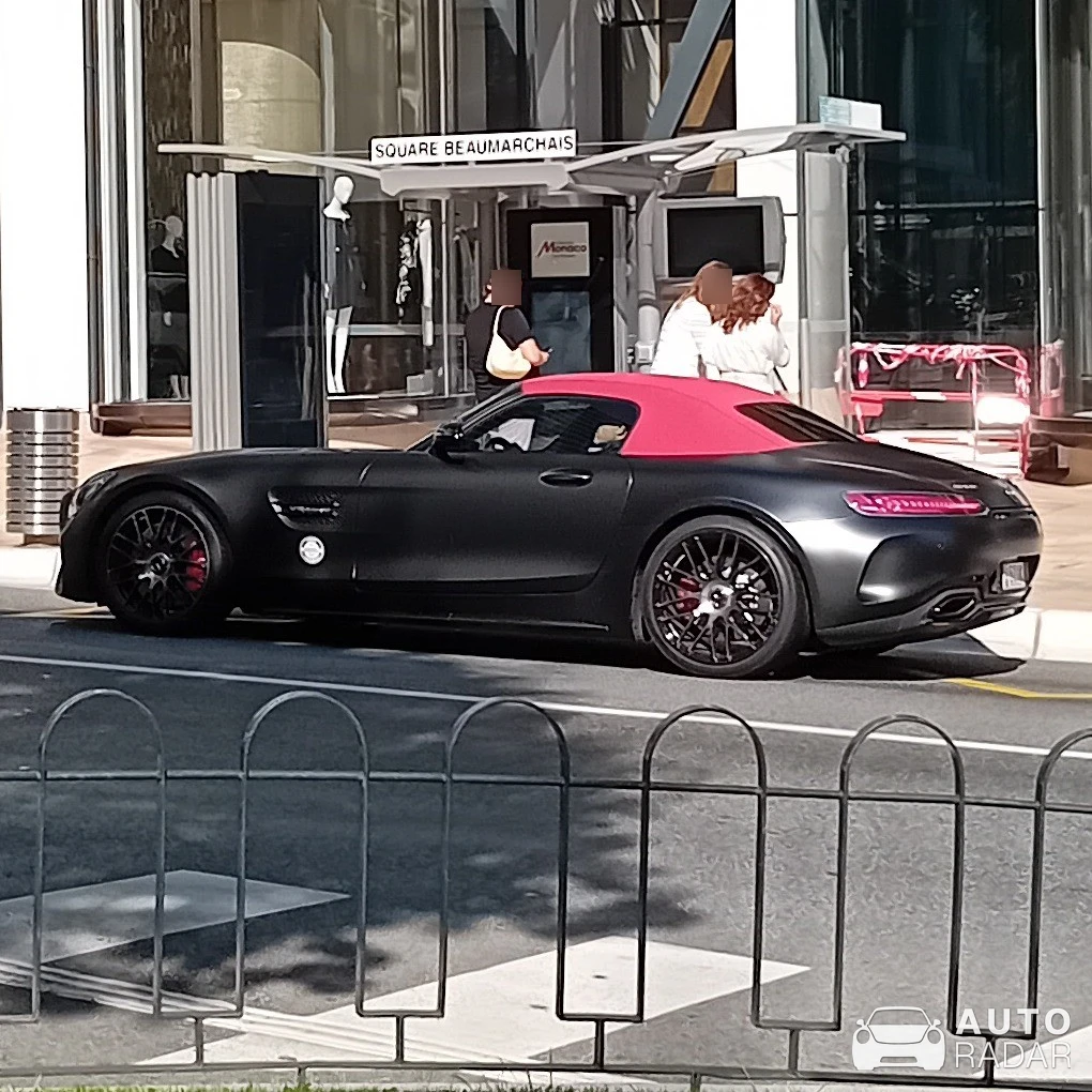 Mercedes-AMG GT C Roadster R190 spotted in , Monaco
