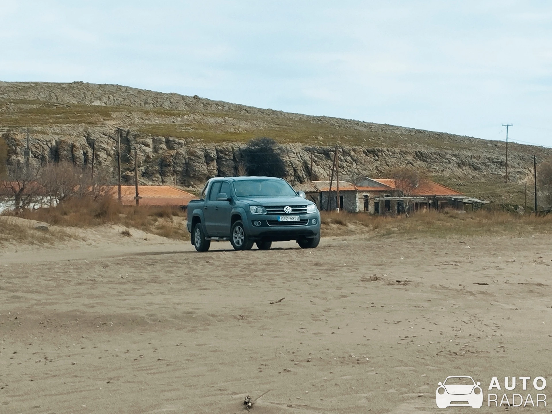Volkswagen Amarok spotted in Kontias