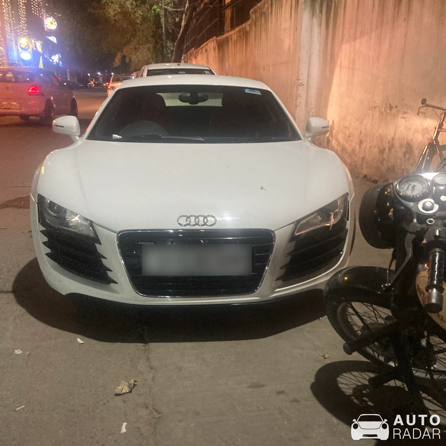 Audi R8 1st Generation Type 42 spotted in Noida