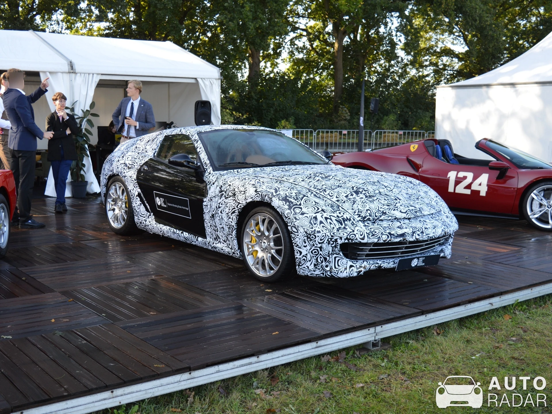 Niels van Roij Design Ferrari Daytona Shooting Brake Hommage spotted in Beesd