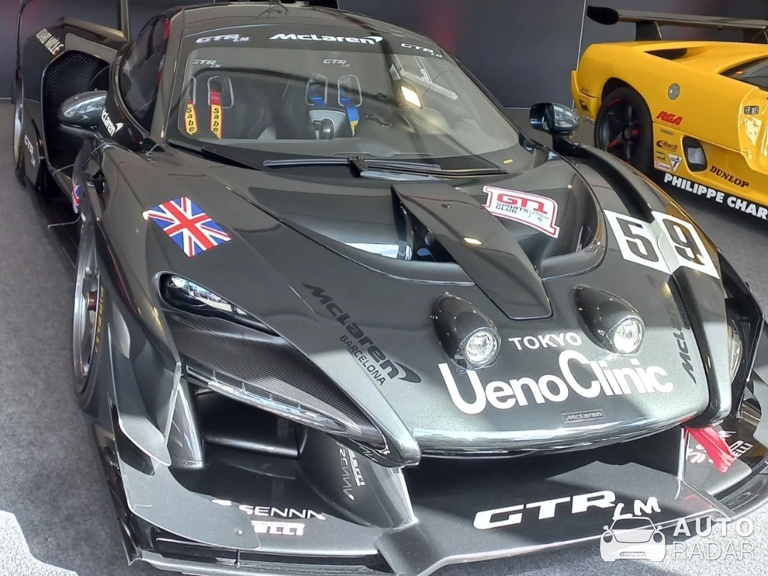 McLaren Senna GTR LM spotted in Montornès del Vallès