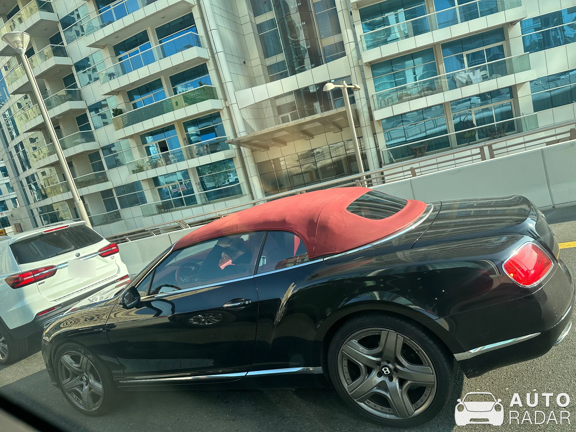Bentley Continental GTC spotted in Dubai, United Arab Emirates