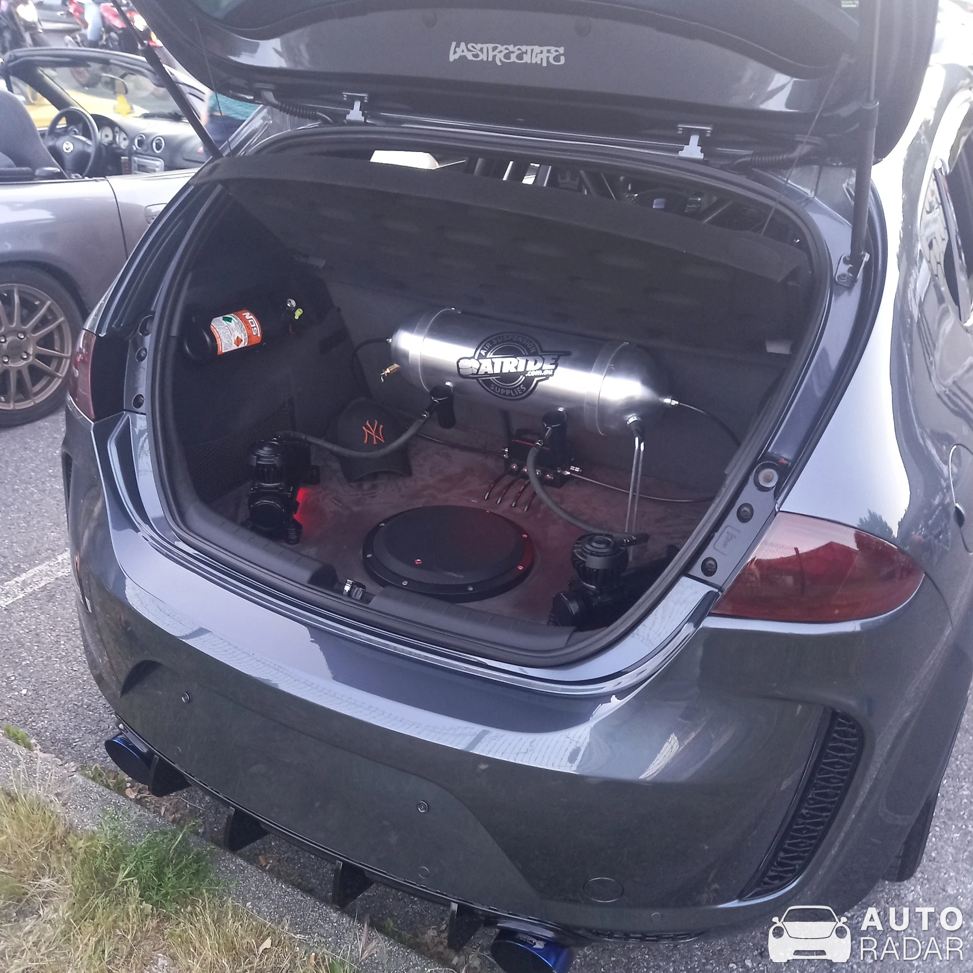 CUPRA Seat Leon DP Racing spotted in Sevrier