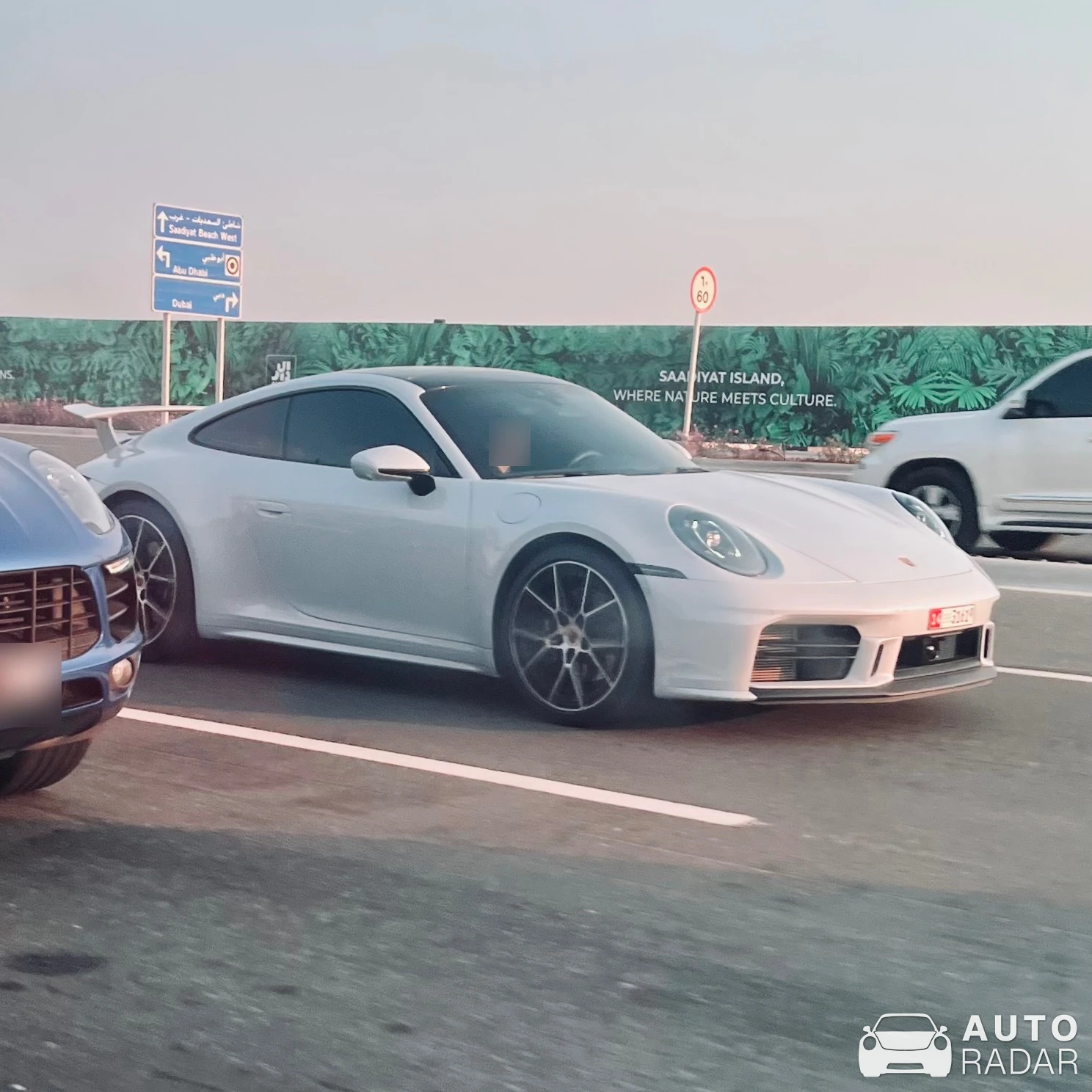 Porsche 992 Carrera MkI spotted in Abu Dhabi, United Arab Emirates