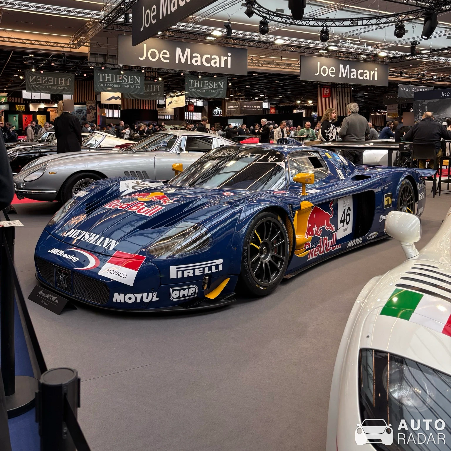Maserati MC12 GT1 spotted in Paris