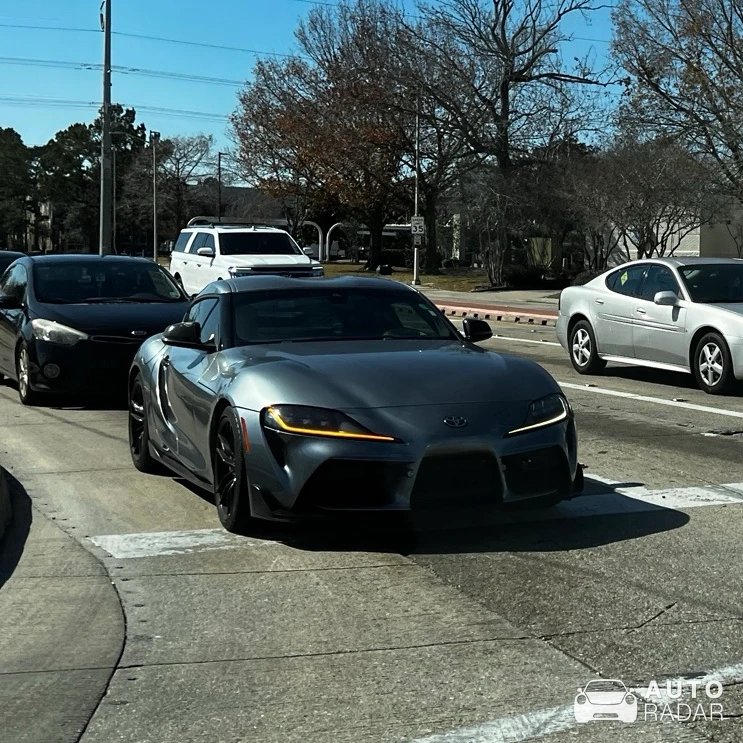 Toyota GR Supra A90 spotted in Lafayette, United States