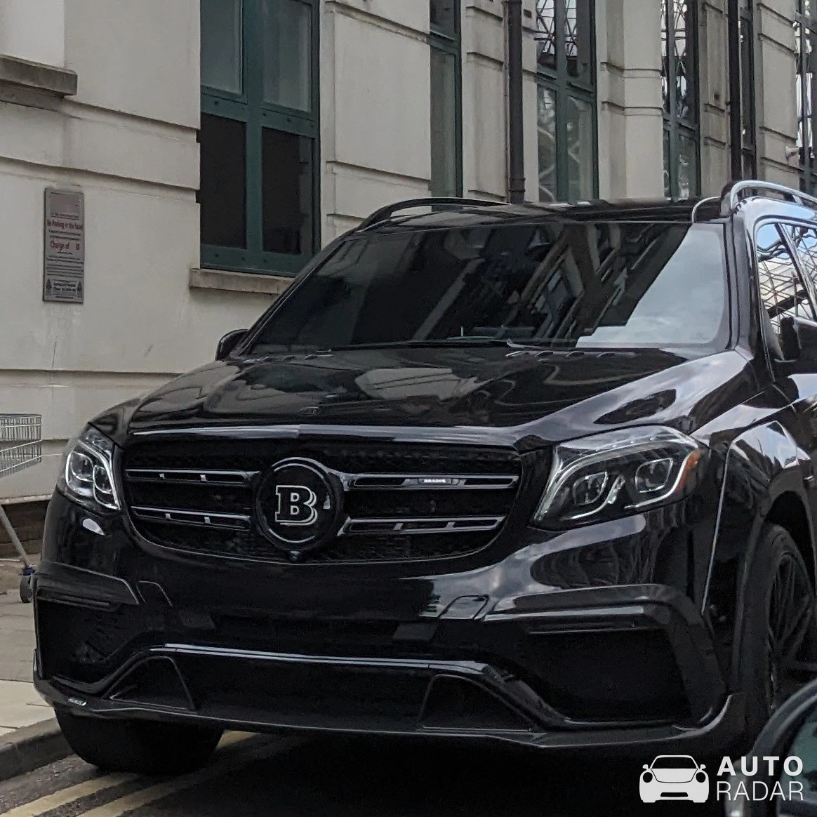 Mercedes-AMG Brabus GLS 63 X166 spotted