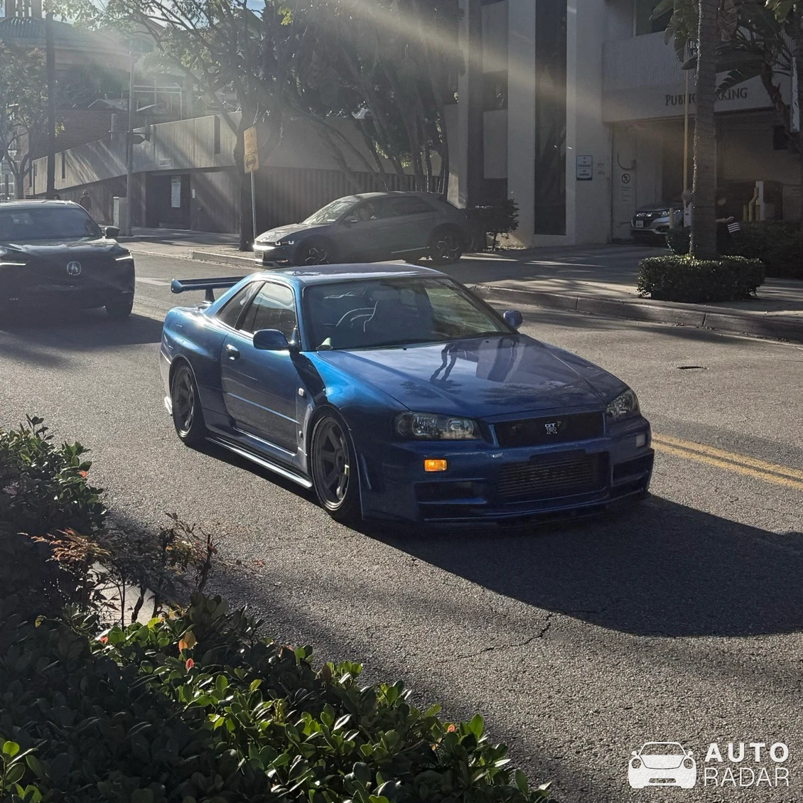 Nissan Skyline R34 GT-R spotted in Beverly Hills, United States