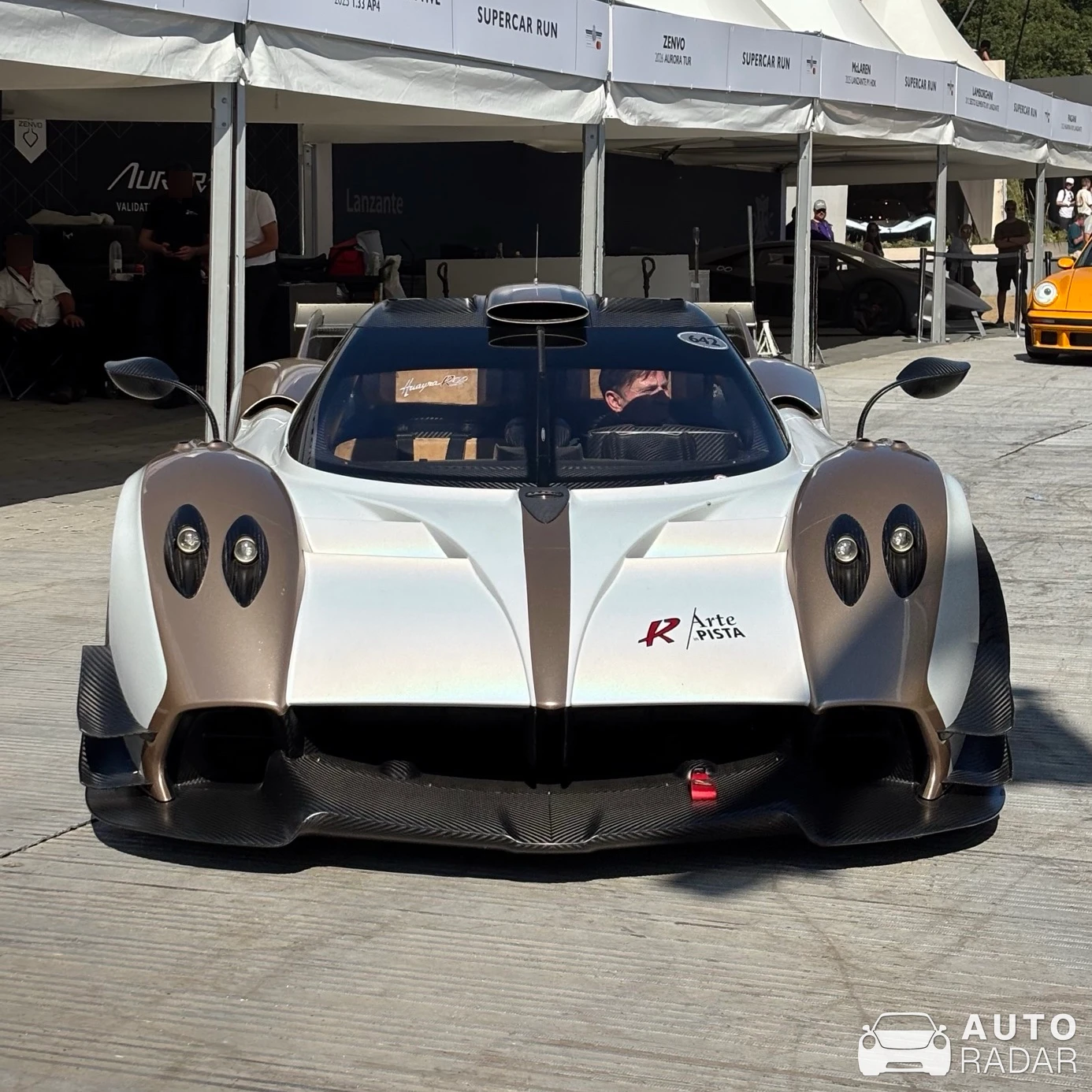 Pagani Huayra R Evo Roadster spotted