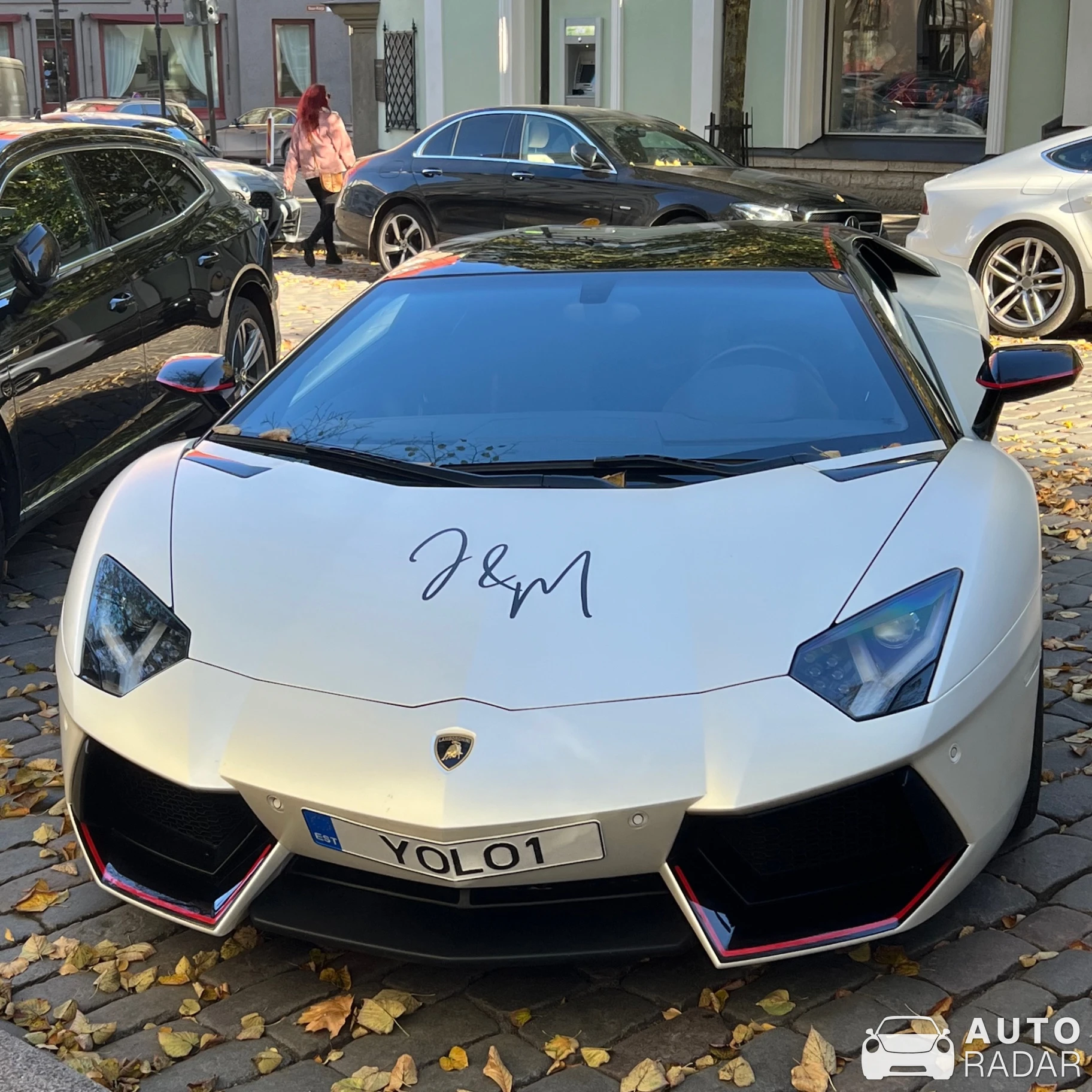 Lamborghini Aventador LP700-4 Pirelli Edition spotted in Tallinn, Estonia
