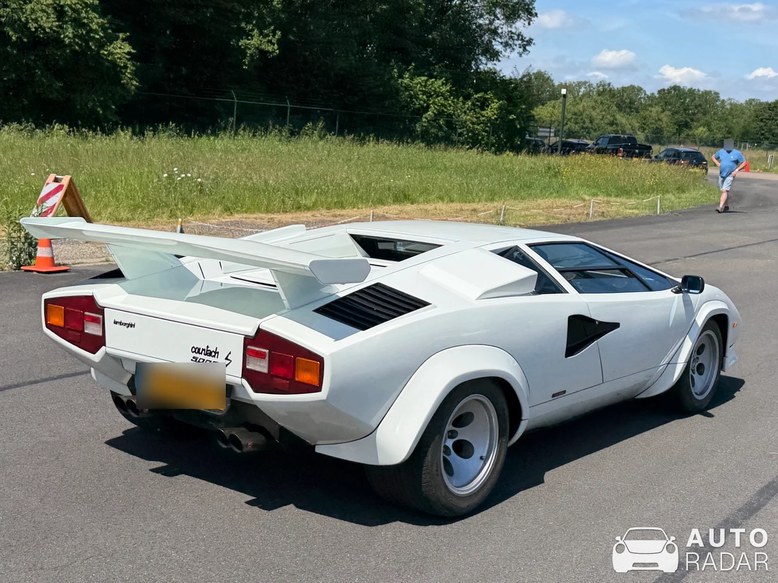 Lamborghini Countach 5000 S spotted in Enschede