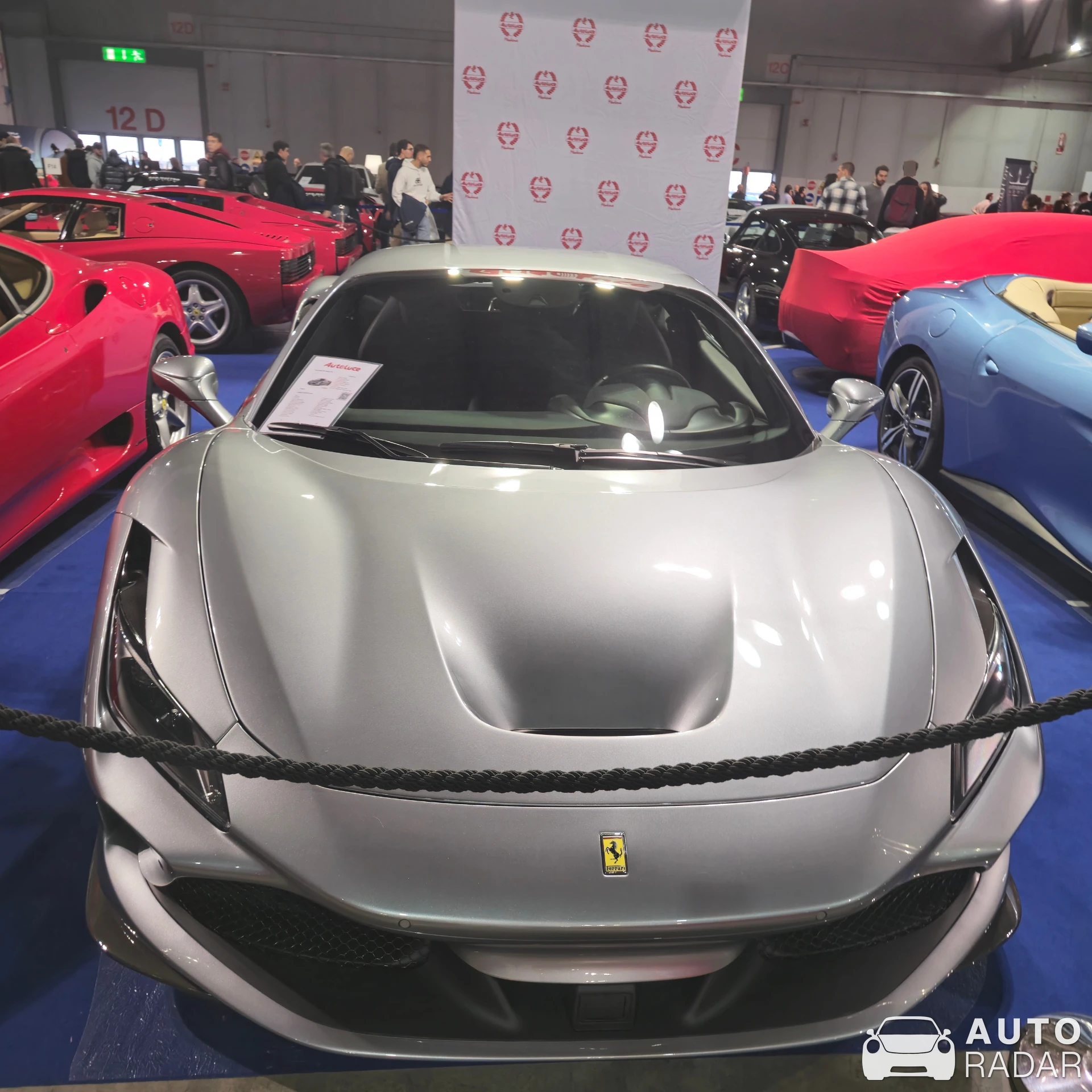 Ferrari F8 Tributo spotted in Rho, Italy