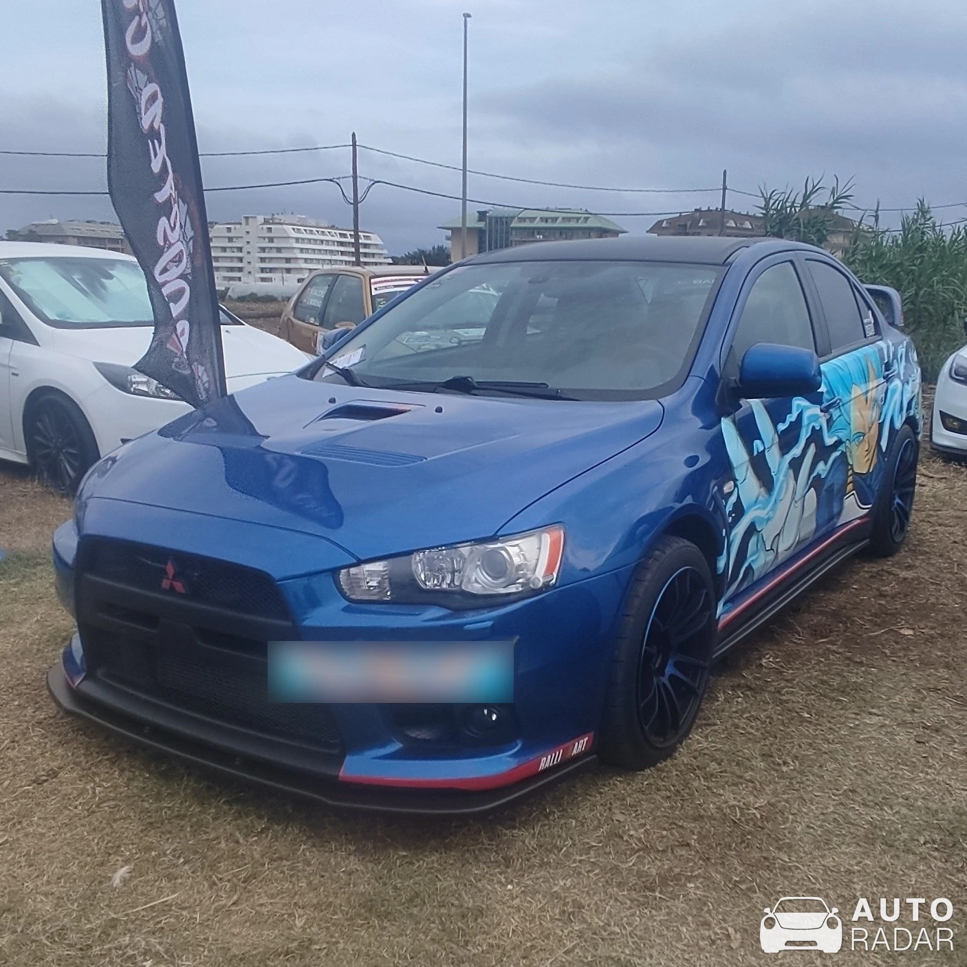 Mitsubishi Lancer Evolution X RS spotted in Santa Susanna