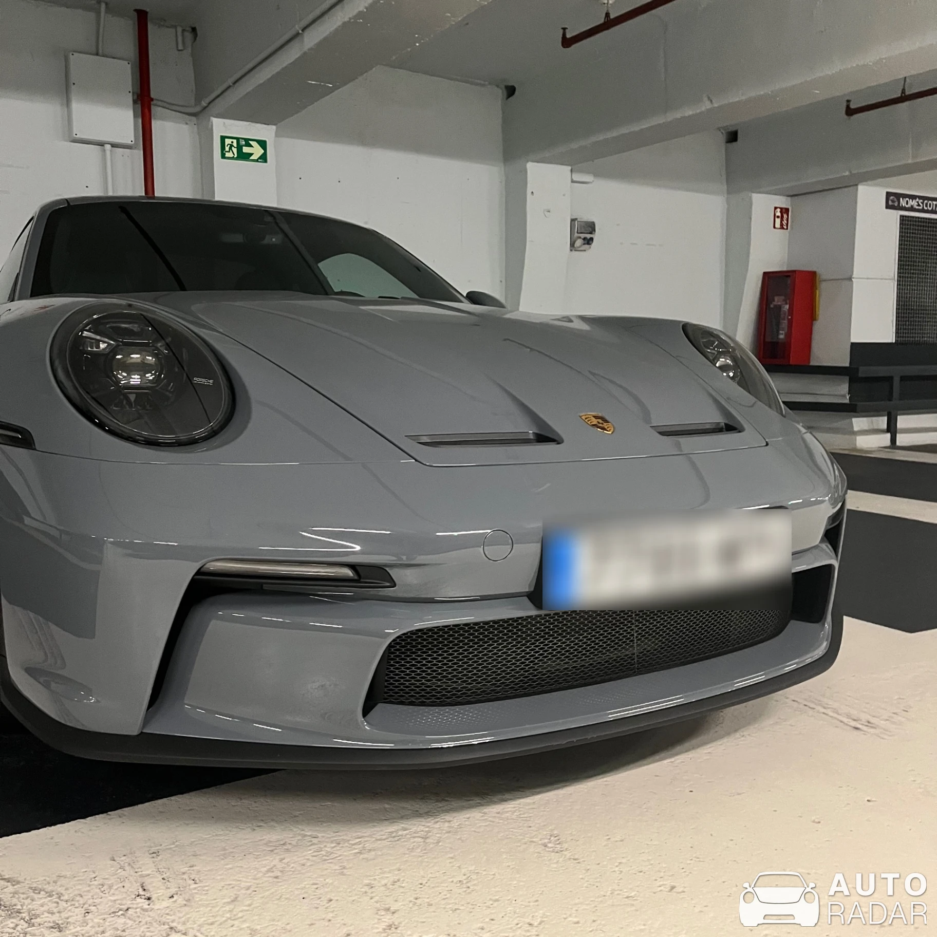 Porsche 992 GT3 Touring MkI spotted in Barcelona, Spain