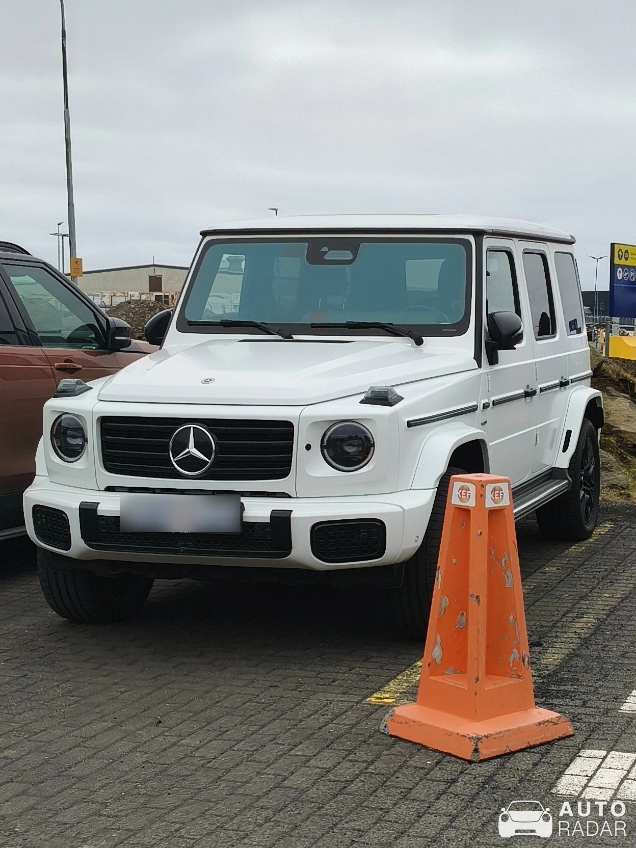 Mercedes-Benz G 580 EQ spotted in Reykjanesbær