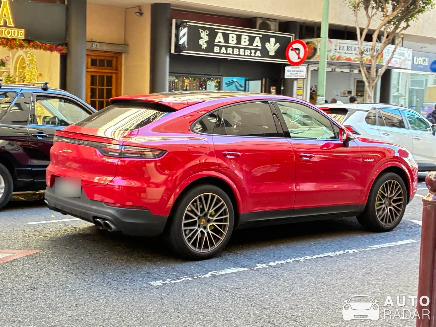 Porsche Cayenne Coupé Turbo S E-Hybrid spotted in Las Palmas de Gran Canaria, España