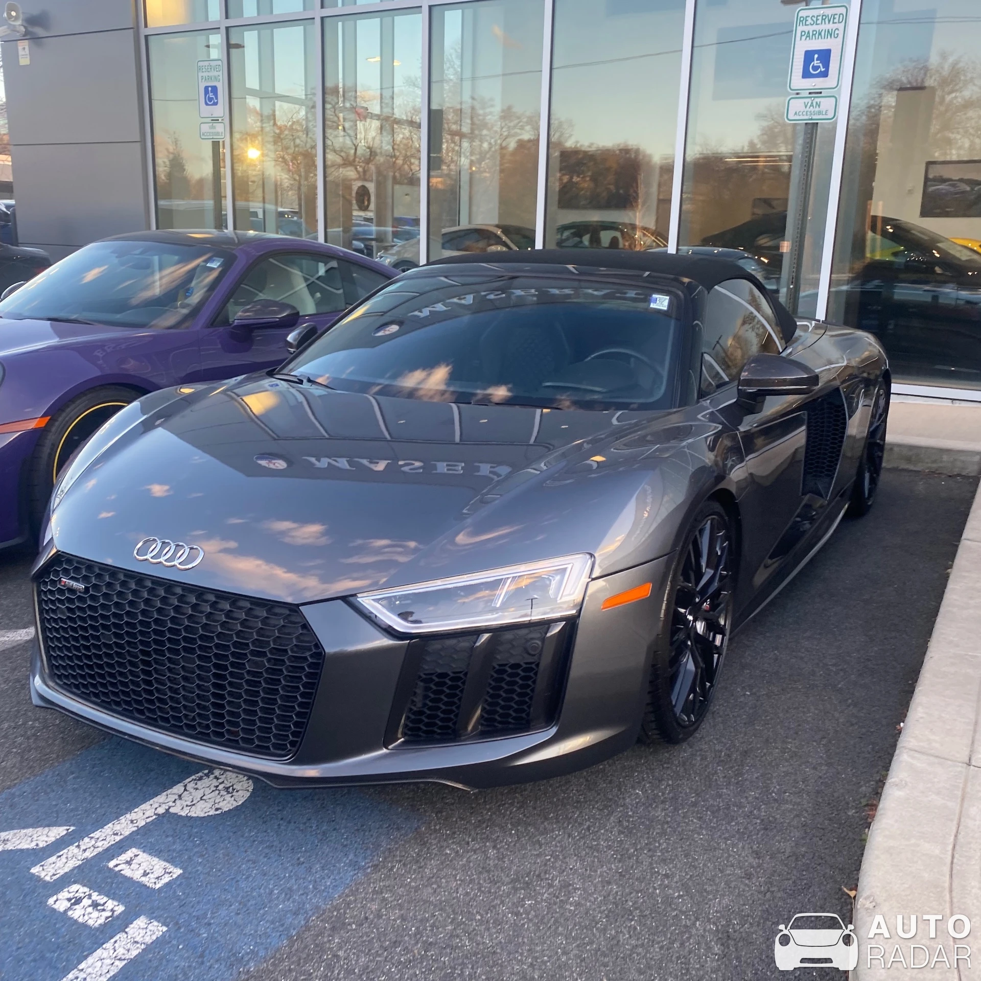 Audi R8 V10 Spyder spotted in Boston, United States