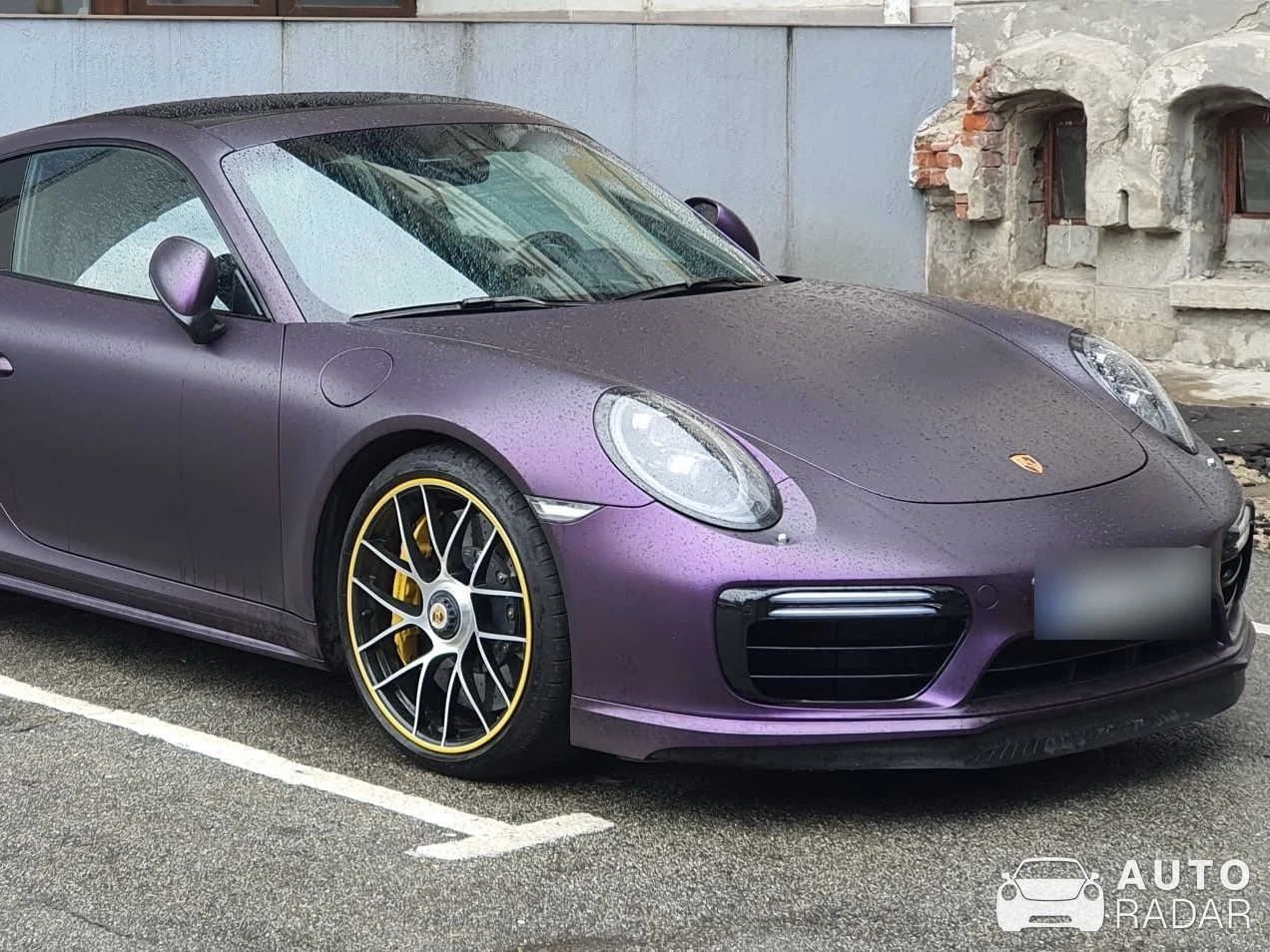 Porsche 991 GT2 RS spotted in Craiova