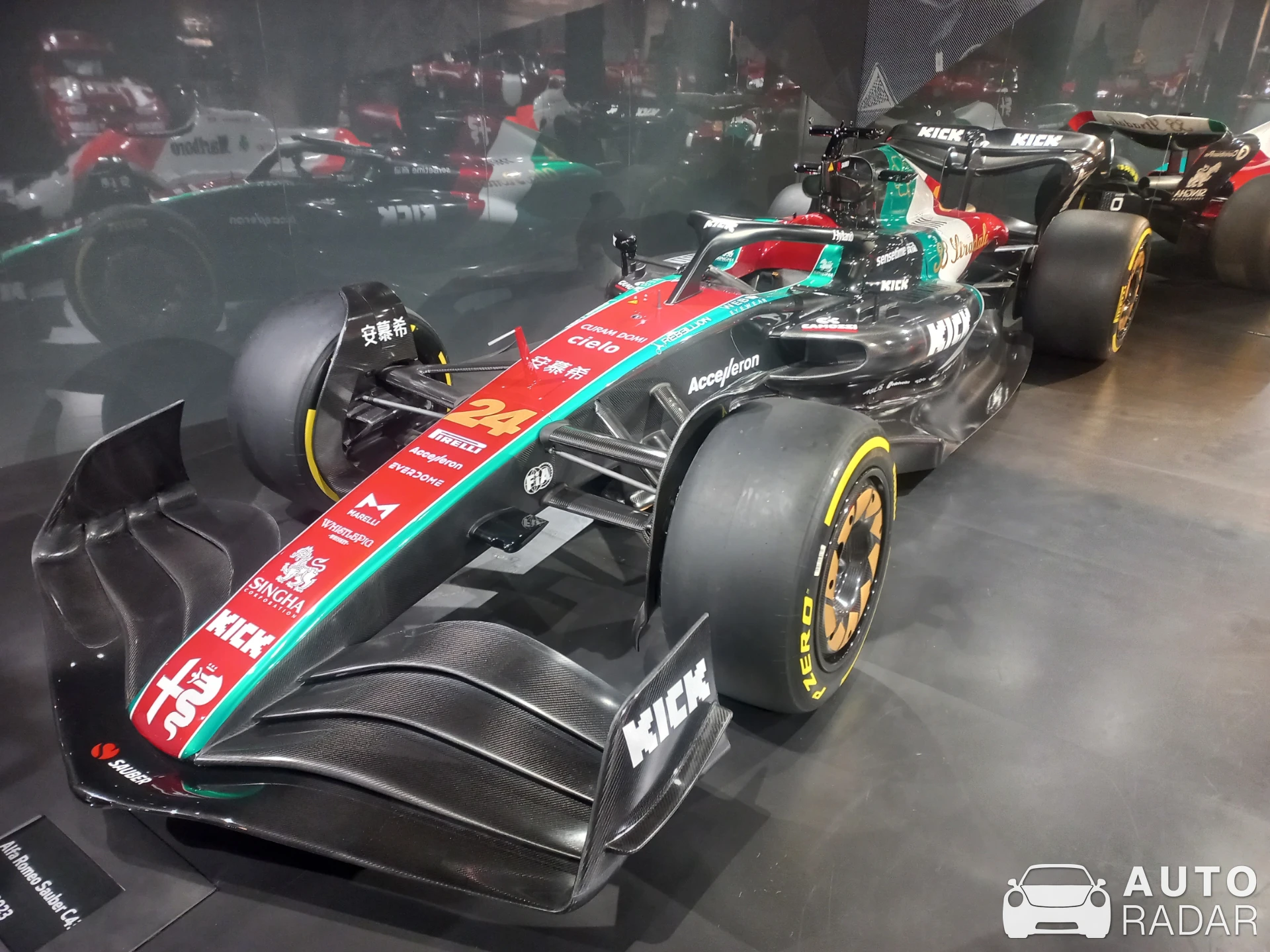 Sauber F1 spotted in Arese