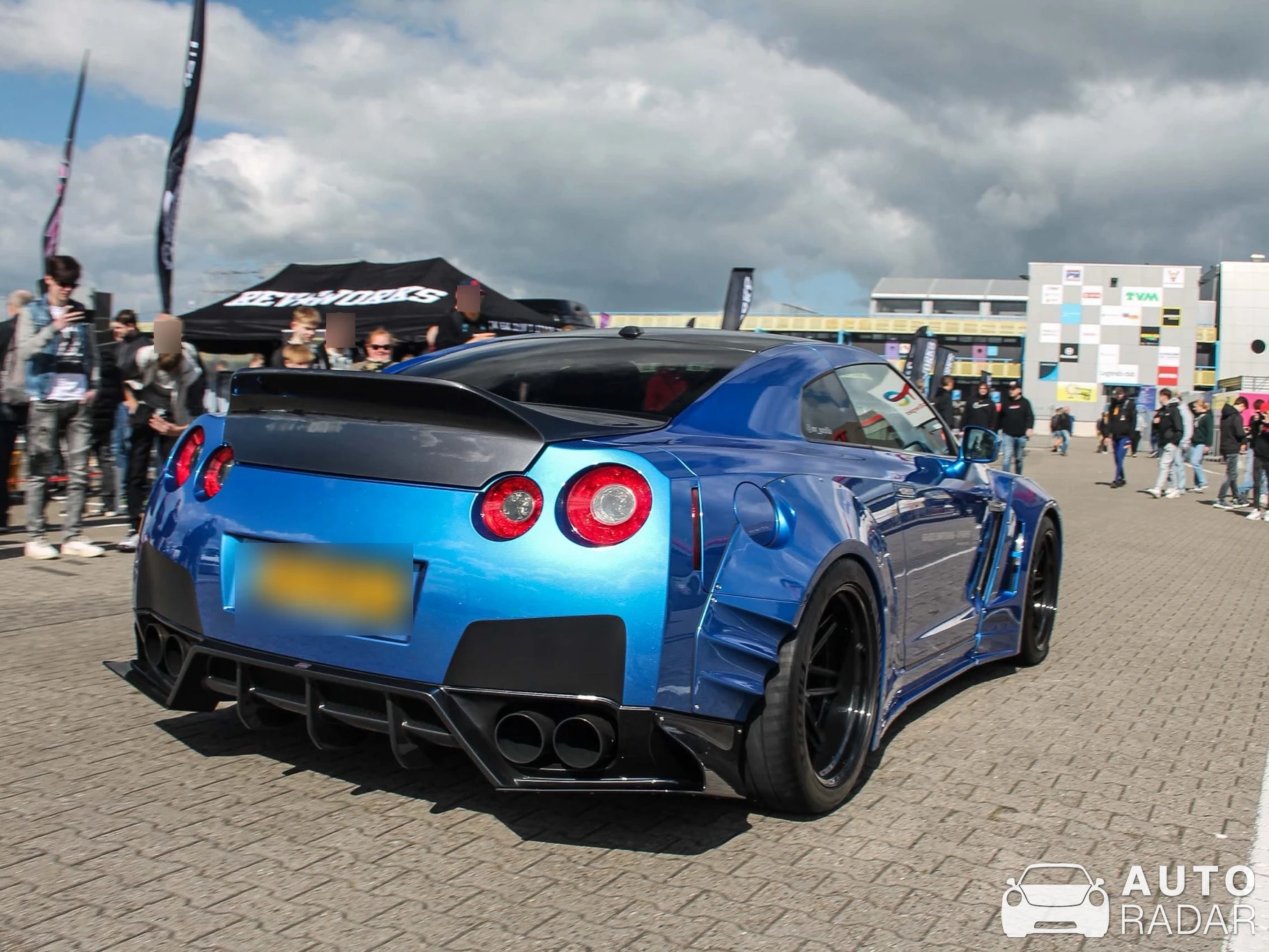 Nissan GT-R R35 Chargespeed Widebody spotted in Assen