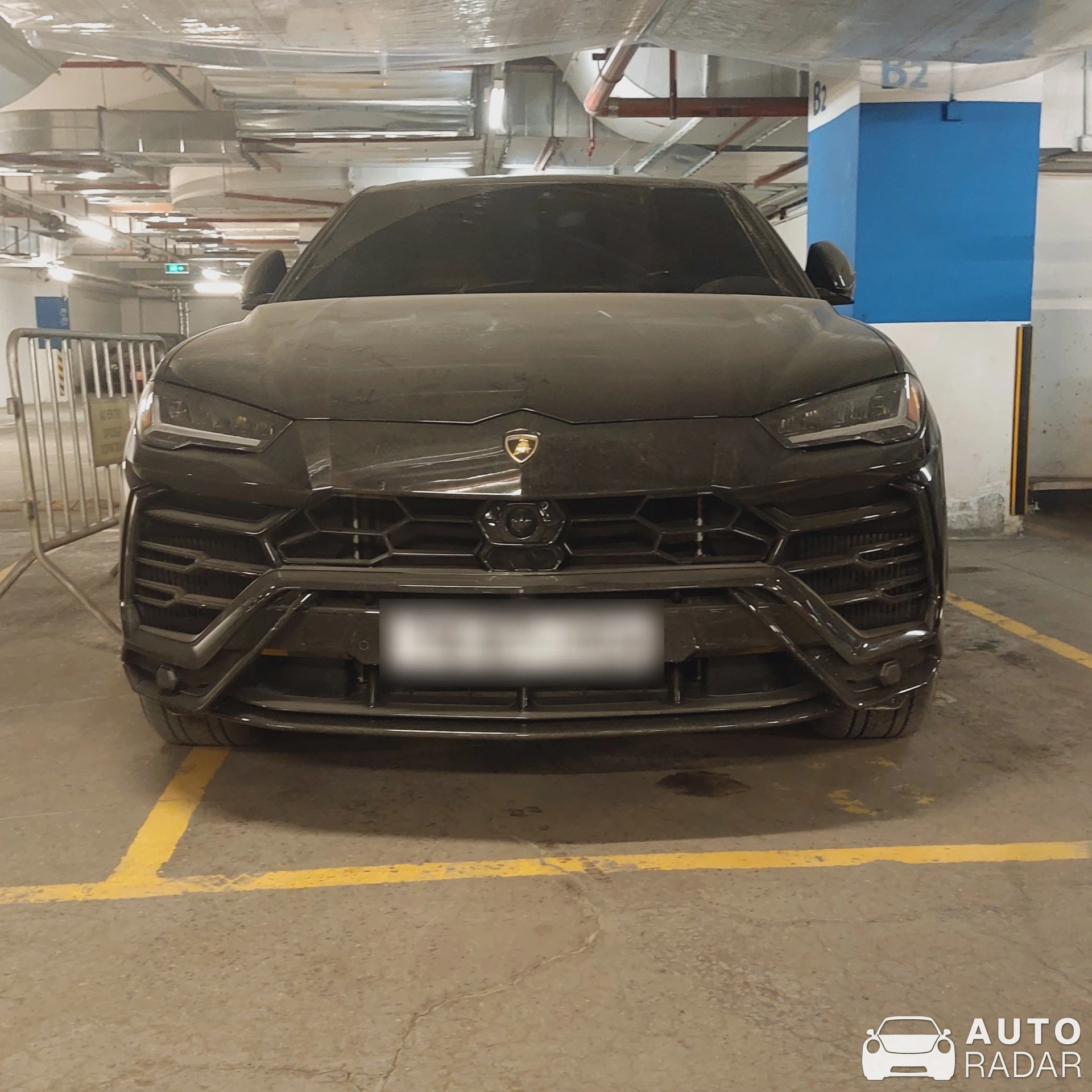 Lamborghini Urus spotted in Ulaanbaatar, Mongolia