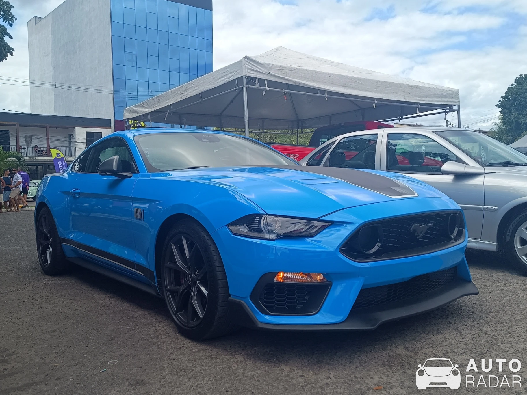 Ford Mustang Mach 1 S550 spotted in Jardim Petrolar, Brazil