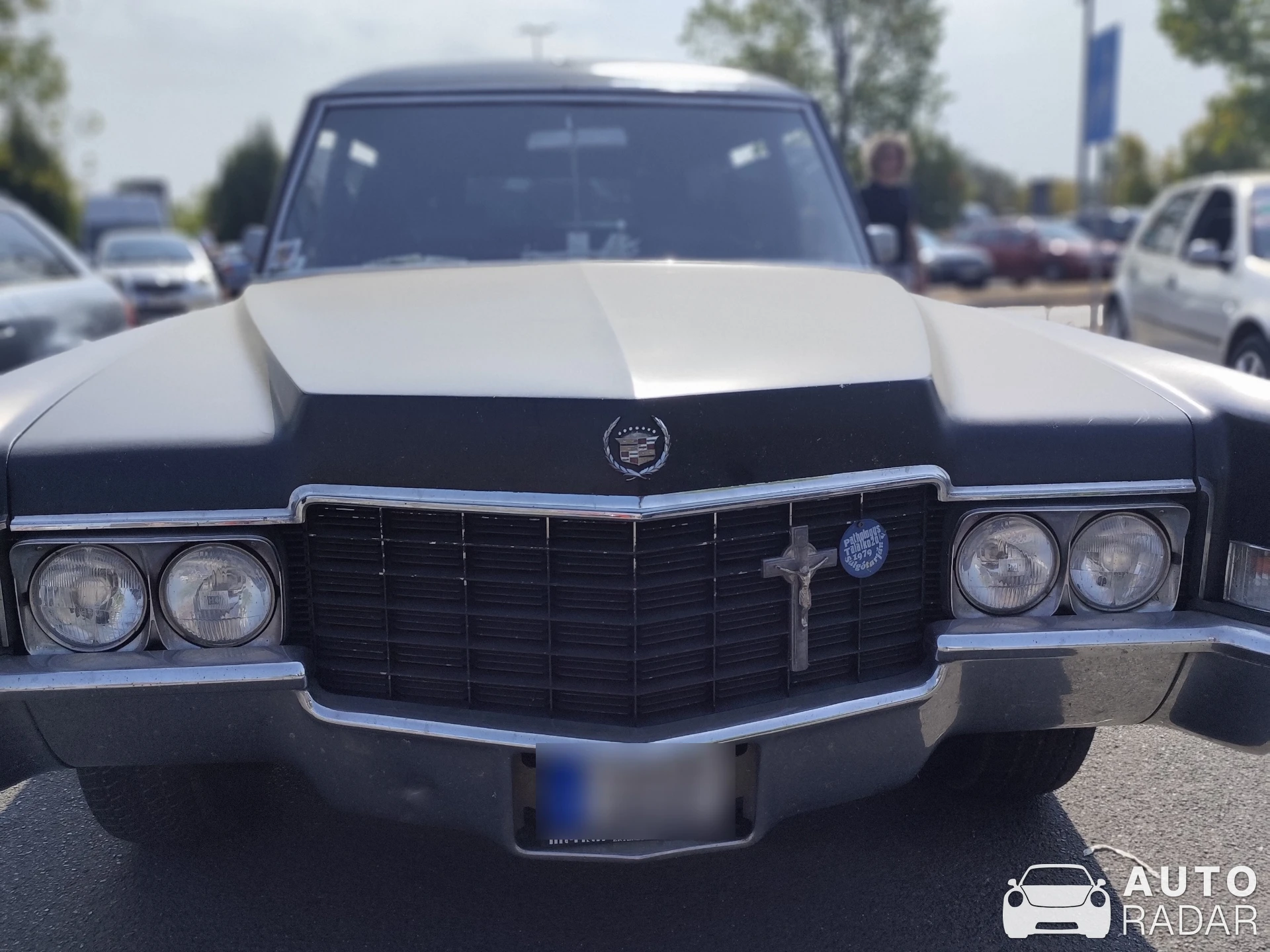Cadillac Miller Meteor Ecto-1 spotted in Miskolc