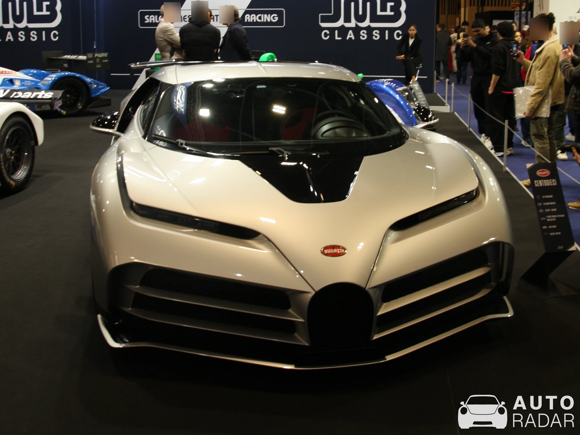 Bugatti Centodieci spotted in Paris, France