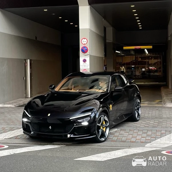 Ferrari Purosangue spotted in Levallois-Perret, France