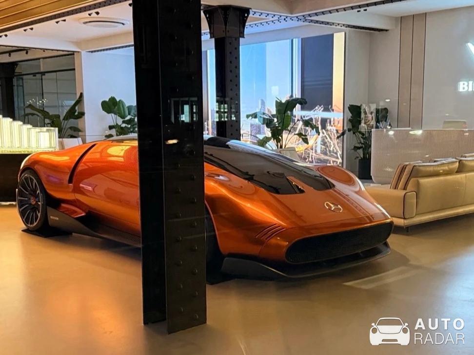 Mercedes-Benz Vision One Eleven spotted