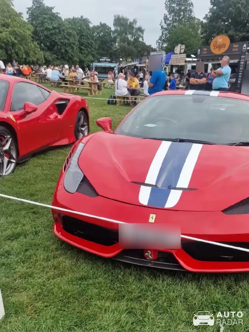 Ferrari 458 Speciale spotted in Norfolk, United Kingdom