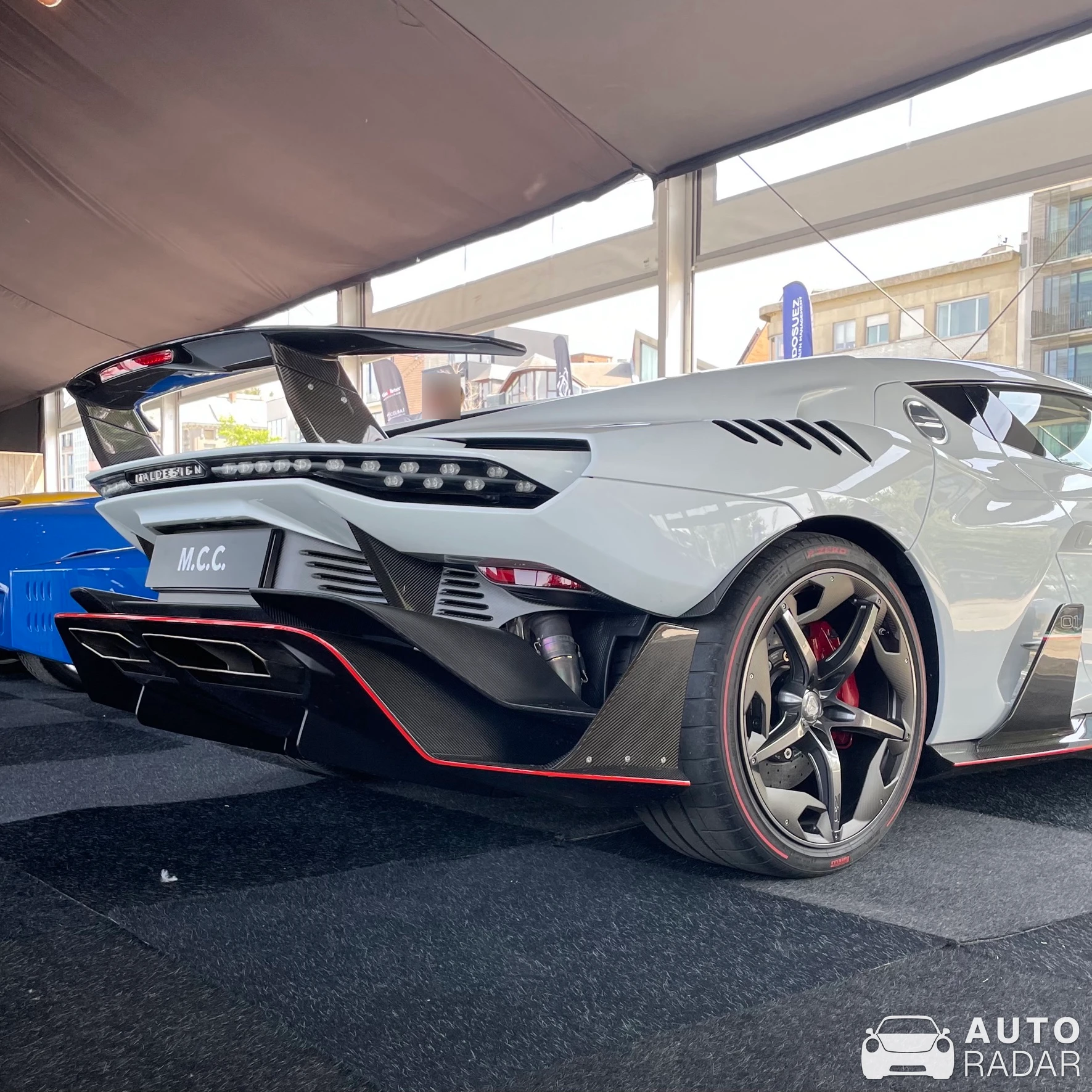 Italdesign Zerouno spotted in Antwerpen