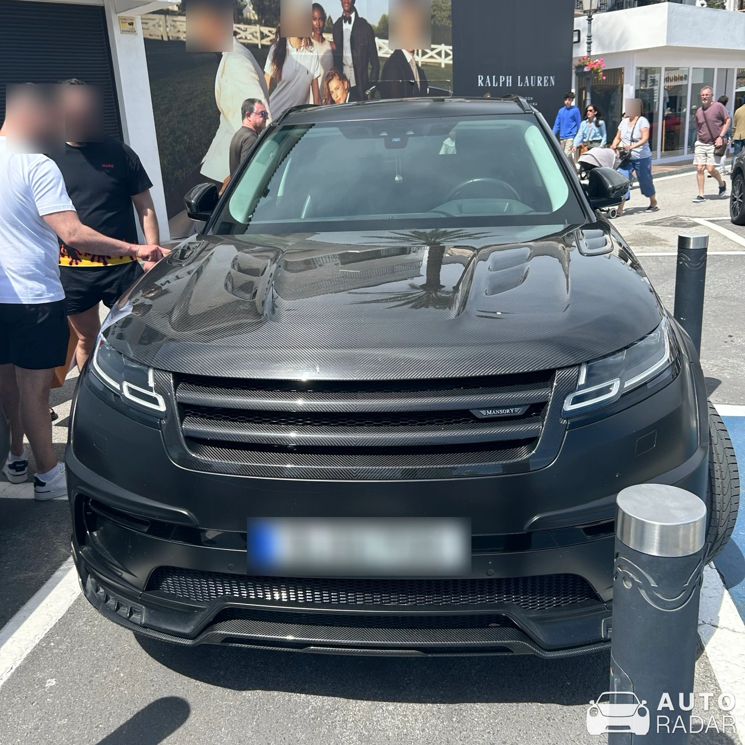 Land Rover Range Rover Velar Mansory spotted in Marbella