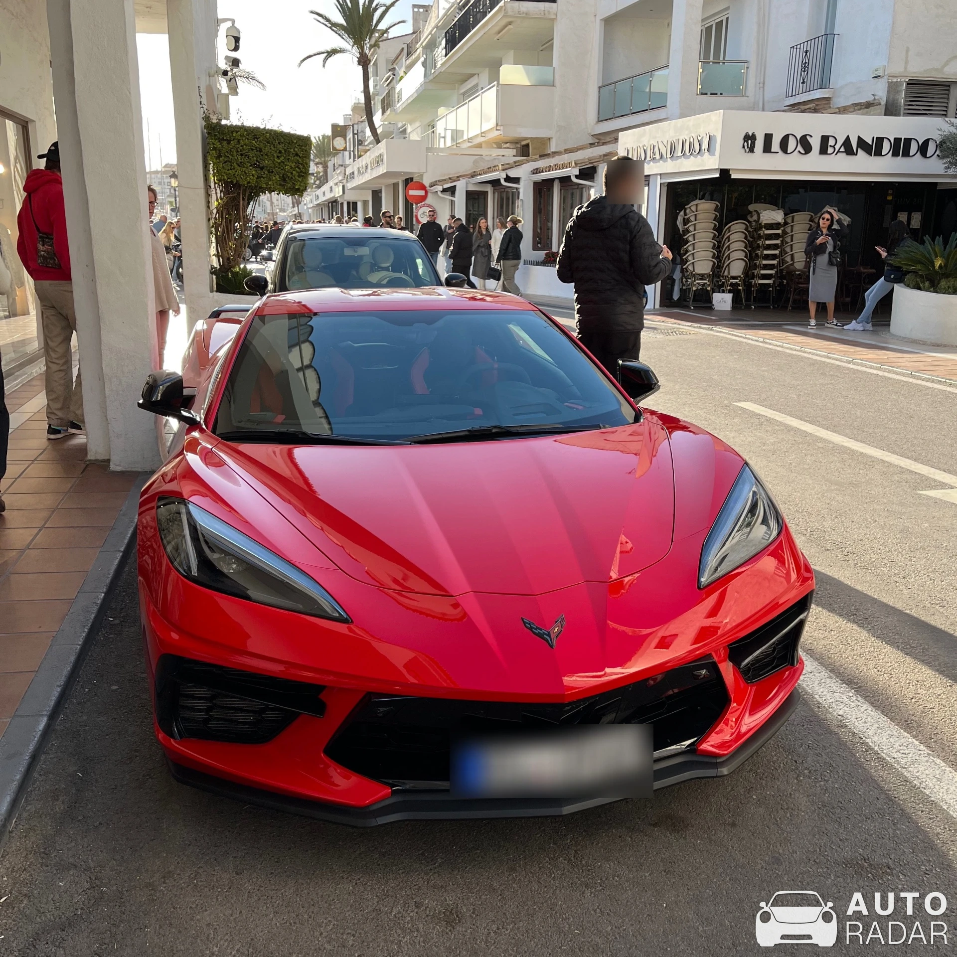 Chevrolet Corvette C8 Stingray spotted in Marbella, Spagna