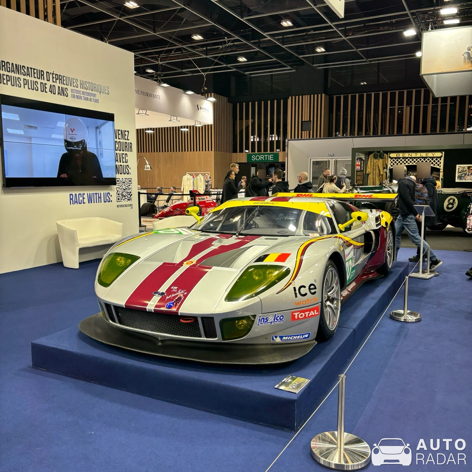 Ford GT GT1 Matech spotted in Vanves