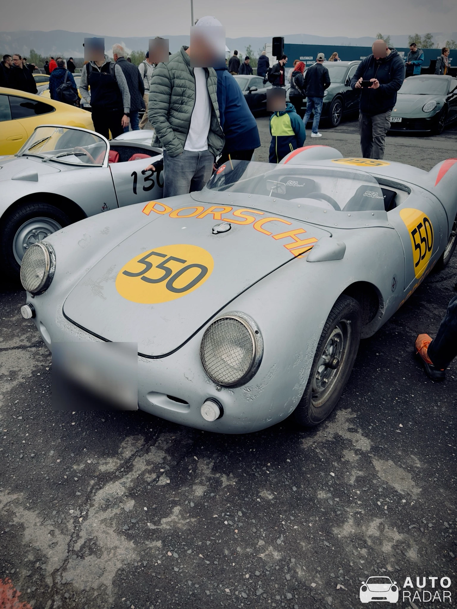 Porsche 550 Spyder spotted in Most