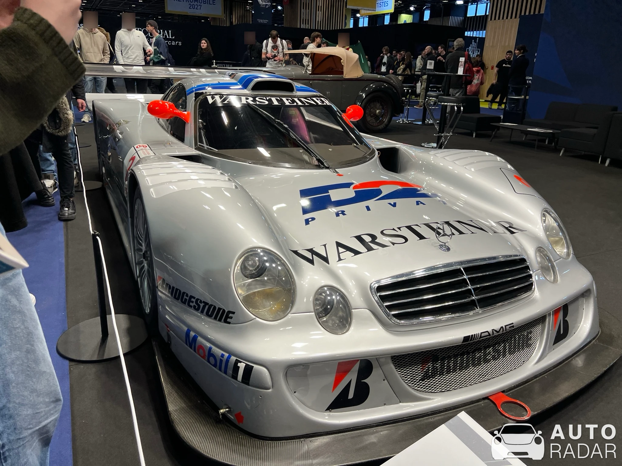 Mercedes-Benz CLK-GTR AMG spotted in Vanves, France