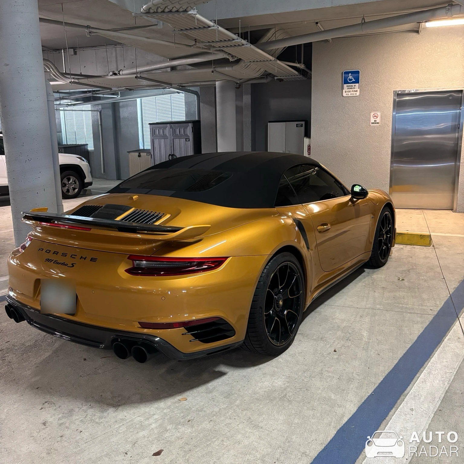 Porsche 991 Turbo S Exclusive Series Cabriolet spotted in Punta Gorda