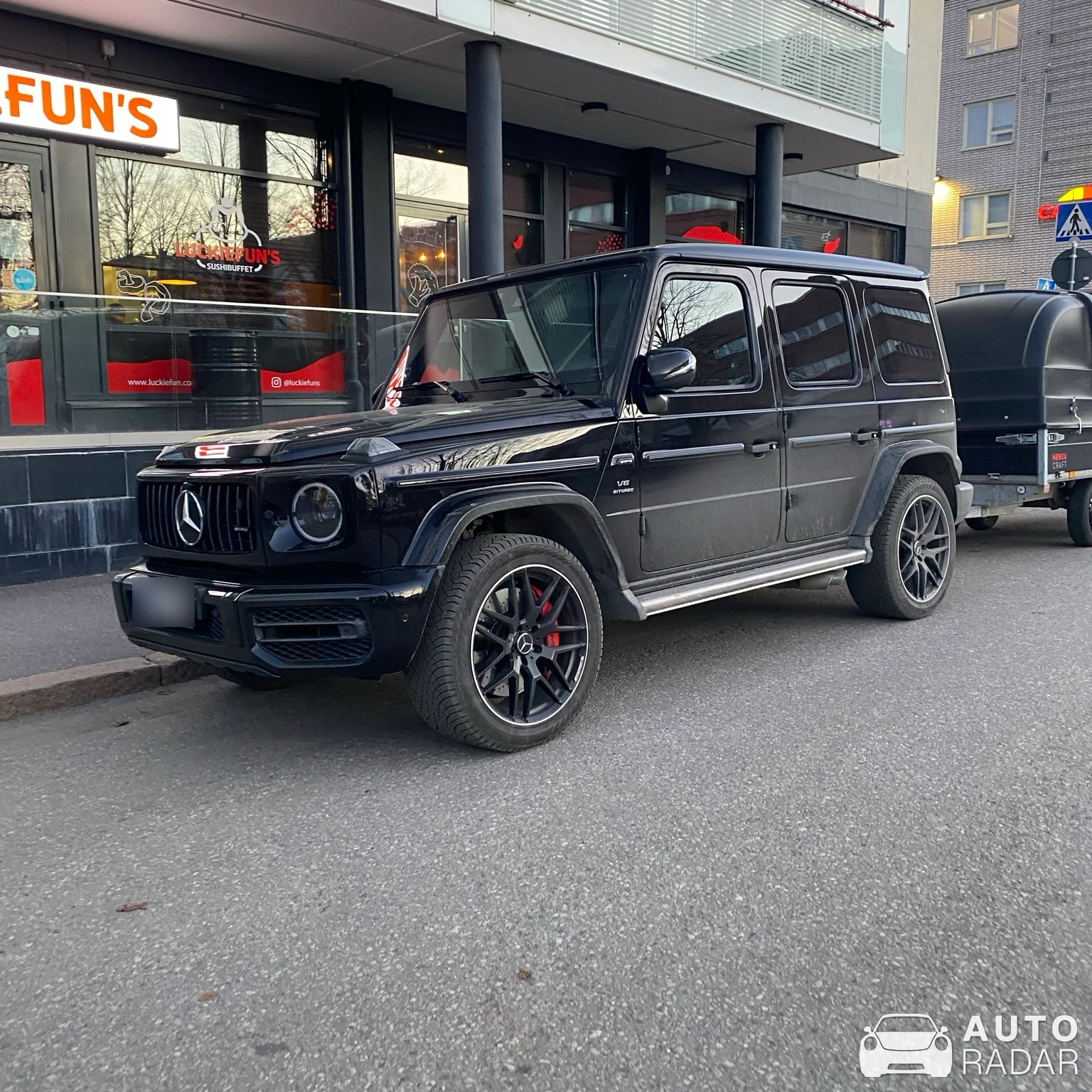 Mercedes-AMG G 63 W463 2018 Vorsteiner spotted in Helsinki